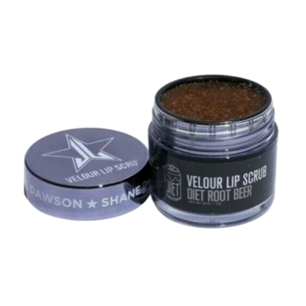 Jeffree Star Cosmetics Velour Lip Scrub Diet Root Beer NEW